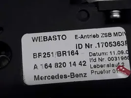 Mercedes-Benz R W251 Instalacja szyberdachu elektrycznego A1648201442