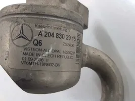 Mercedes-Benz C W204 Przewód powietrza kompresora zawieszenia pneumatycznego osi tylnej A2048302915
