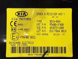 KIA Sportage Unité de commande dispositif d'immobilisation 954001F400