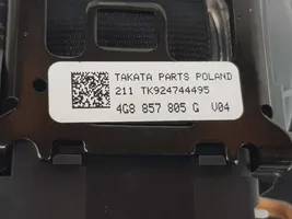 Audi A6 Allroad C7 Pas bezpieczeństwa fotela tylnego 4G8857805G