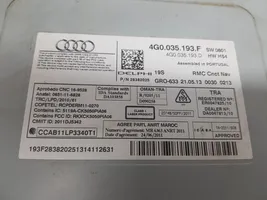 Audi A6 Allroad C7 Unité principale radio / CD / DVD / GPS 4G0035193F