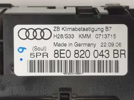 Audi A4 S4 B6 8E 8H Centralina del climatizzatore 8E0820043BR