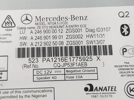 Mercedes-Benz CLA C117 X117 W117 Unità principale autoradio/CD/DVD/GPS A2469000012