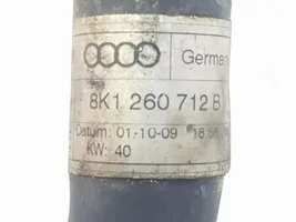 Audi A4 S4 B8 8K Pneimatiskā gaisa kompresora ieplūdes caurules šļūtene 8K1260712B