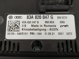 Audi A1 Ilmastoinnin ohjainlaite 83A820047G