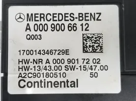 Mercedes-Benz E W213 Polttoaineen ruiskutuspumpun ohjainlaite/moduuli A0009006612