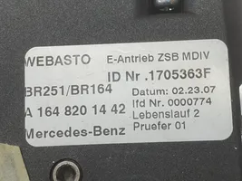 Mercedes-Benz ML W164 Installation de toit ouvrant électrique A1648201442