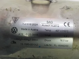 Porsche Cayenne (92A) Depósito/tanque de la suspensión neumática 95535804401