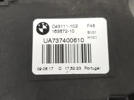 BMW X1 F48 F49 Motorino di blocco/chiusura del portellone del bagagliaio 51247374006