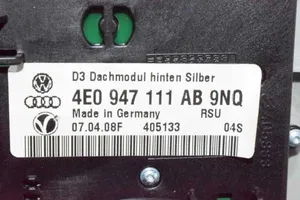 Audi A8 S8 D5 Panel oświetlenia wnętrza kabiny 4E0947111AB