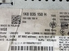 Volkswagen Caddy Unità principale autoradio/CD/DVD/GPS 1K8035150H