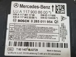 Mercedes-Benz GLA W156 Oro pagalvių komplektas su panele 