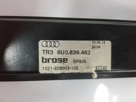 Audi RS Q3 Mécanisme lève-vitre de porte arrière avec moteur 8U0839462