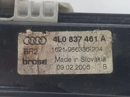 Audi Q7 4M Front door window regulator with motor 4L0837461A