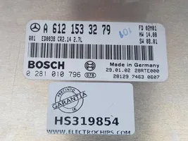 Mercedes-Benz ML W163 Centralina/modulo del motore A6121533279