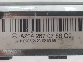 Mercedes-Benz C W204 Roktura dekoratīvā apdare – āda/audums A2042670788