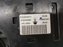 Maserati Ghibli Kattokonsolin valaisinyksikön koristelista 6700246980
