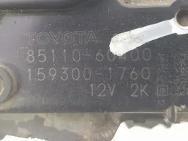 Toyota Land Cruiser J20 J20u Tringlerie et moteur d'essuie-glace avant 8511060400