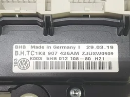 Volkswagen Caddy Panel klimatyzacji 1K8907426AM