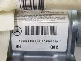 Mercedes-Benz ML AMG W166 Kurtyna airbag 1668600602
