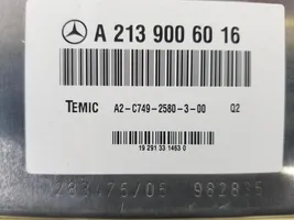 Mercedes-Benz GLC C253 Jousituksen ohjainlaite/moduuli A2139006016