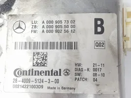 Mercedes-Benz ML AMG W166 Kamera szyby przedniej / czołowej A0009057302