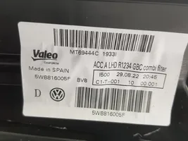 Volkswagen T-Roc Sisälämmityksen ilmastoinnin korin kotelo 5WB816005F
