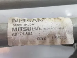 Nissan Navara D23 Etupyyhkimen vivusto ja moottori 288004KJ0A