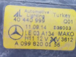 Mercedes-Benz A W176 Feu antibrouillard avant A0998200156