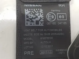 Nissan e-NV200 Zestaw poduszek powietrznych z panelem 681004FA3A