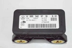 Mercedes-Benz SLK R171 Vakaajan pitkittäiskiihtyvyystunnistin (ESP) A0055429718