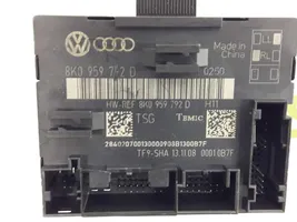 Audi Q5 SQ5 Unité de commande / module de verrouillage centralisé porte 8K0959792D