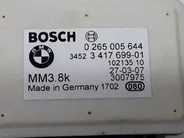BMW 3 E90 E91 Датчик ESP (системы стабильности) (датчик продольного ускорения) 34503417699