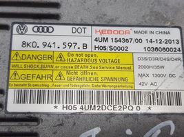 Audi A3 S3 8V Xenon-valojen ohjainlaite/moduuli 8K0941597B