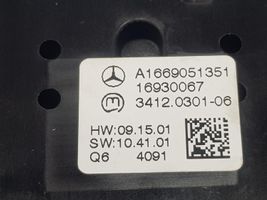 Mercedes-Benz ML AMG W166 Inne przełączniki i przyciski A1669051351