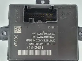 Volvo S60 Door central lock control unit/module 31343481