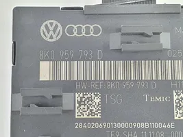 Audi A5 Sterownik / Moduł centralnego zamka 8K0959793D