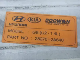 Hyundai i20 (GB IB) Välijäähdyttimen jäähdytin 282712A640