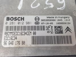 Citroen C4 Grand Picasso Calculateur moteur ECU 9664617680