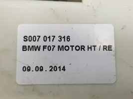 BMW 5 GT F07 Moteur de lève-vitre de porte arrière 67627207008