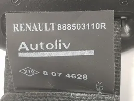 Renault Captur Pas bezpieczeństwa fotela tylnego środkowego 888503110R