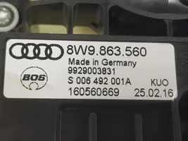Audi A4 S4 B9 Impianto elettrico del tettuccio apribile 8W9863560