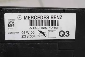 Mercedes-Benz C W203 Amplificateur de son A2038207989