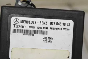 Mercedes-Benz Vito Viano W638 Centralina/modulo immobilizzatore 0265451832