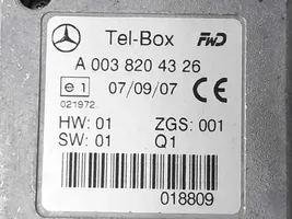 Mercedes-Benz Vito Viano W639 Puhelimen käyttöyksikkö/-moduuli A0038204326