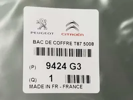 Peugeot 5008 Doublure de coffre arrière, tapis de sol 9424G3