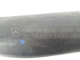 Mercedes-Benz ML AMG W166 Tube d'admission de tuyau de refroidisseur intermédiaire 1665280000