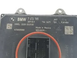 BMW X3 G01 Sterownik / moduł świateł Xenon 63117472765