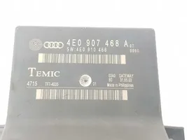 Audi A8 S8 D5 Gateway valdymo modulis 4E0907468A