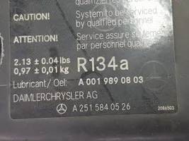 Mercedes-Benz ML W164 Elementy przedniej części nadwozia A1646200486